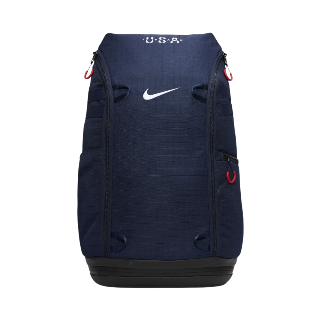 나이키 USA 엘리트 이지온 백팩 31L 옵시디언 블랙 화이트(Nike USA Elite EasyOn Backpack 31L Obsidian Black White)