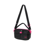 Porter Flamingo 2way Shoulder Bag Black