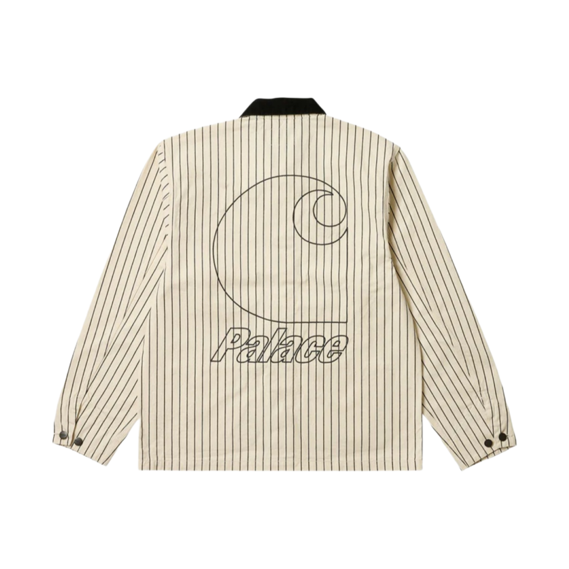 팔라스 x 칼하트 WIP 미시건 코트 히코리 왁스 블랙 - 23FW(Palace x Carhartt WIP Michigan Coat Hickory Wax Black - 23FW) - 2