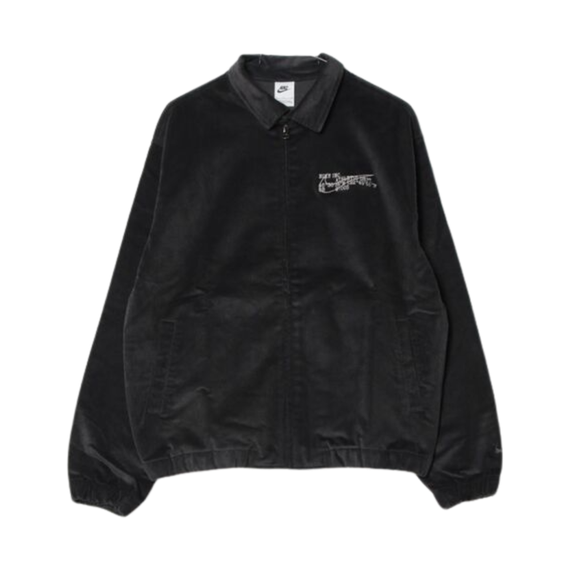 HV4774-045 Nike NSW Harrington Jacket Off Noir College Grey