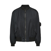 Prada Re-Nylon Bomber Jacket Black