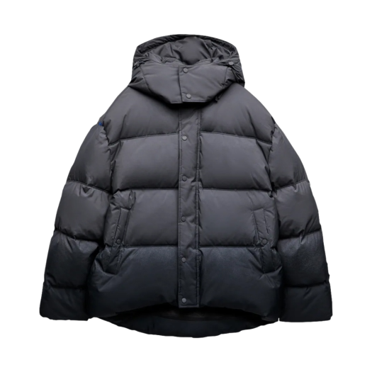 자라 패딩 점퍼 네이비 블루 | Zara | KREAM