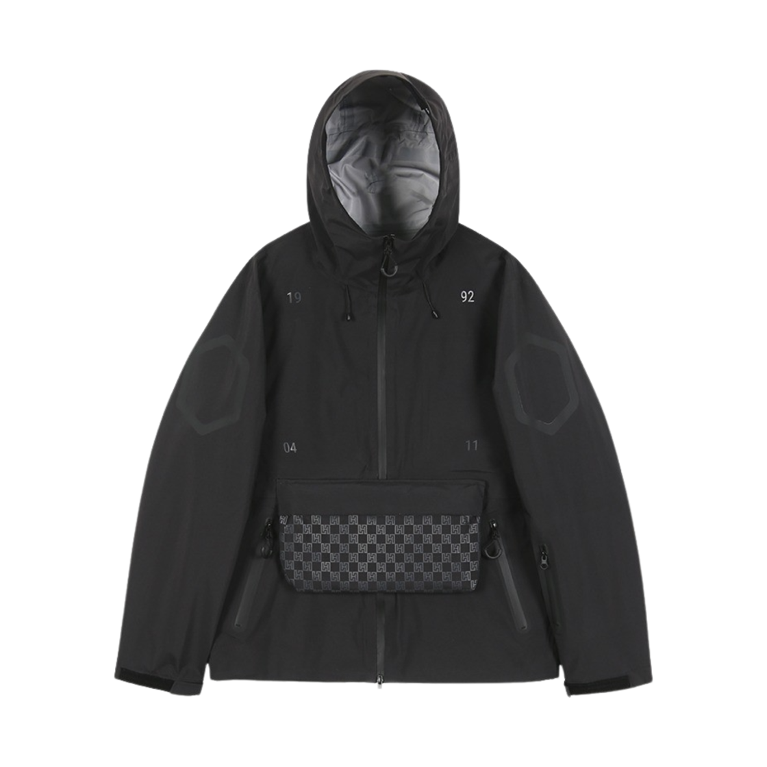 HRTM H113 아노락 3레이어 자켓 블랙(HRTM H113 Anorak 3-Layered Jacket Black)