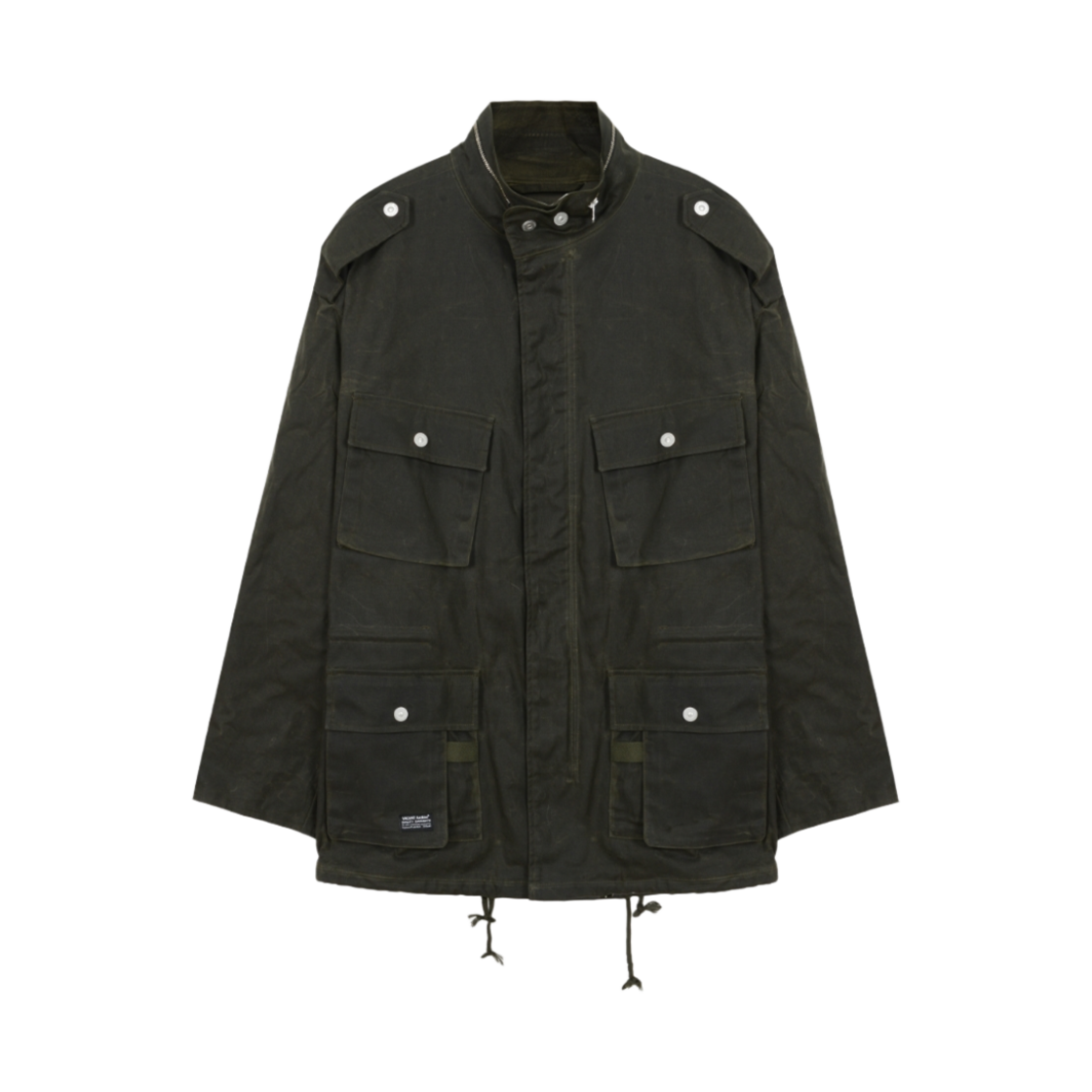 VUK243VJK002 Vacant Archive Broner Waxed Field Jacket Khaki