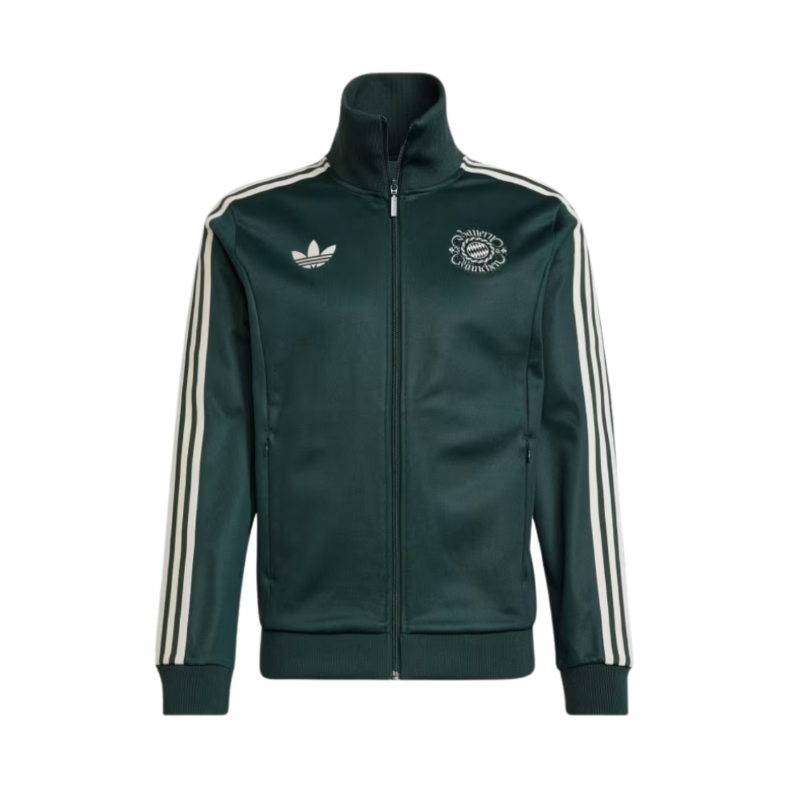 아디다스 바이에른 뮌헨 시즈널 트랙탑 쉐도우 그린 - KR 사이즈(Adidas Bayern Munchen Seasonal Track Top Shadow Green - KR Sizing)