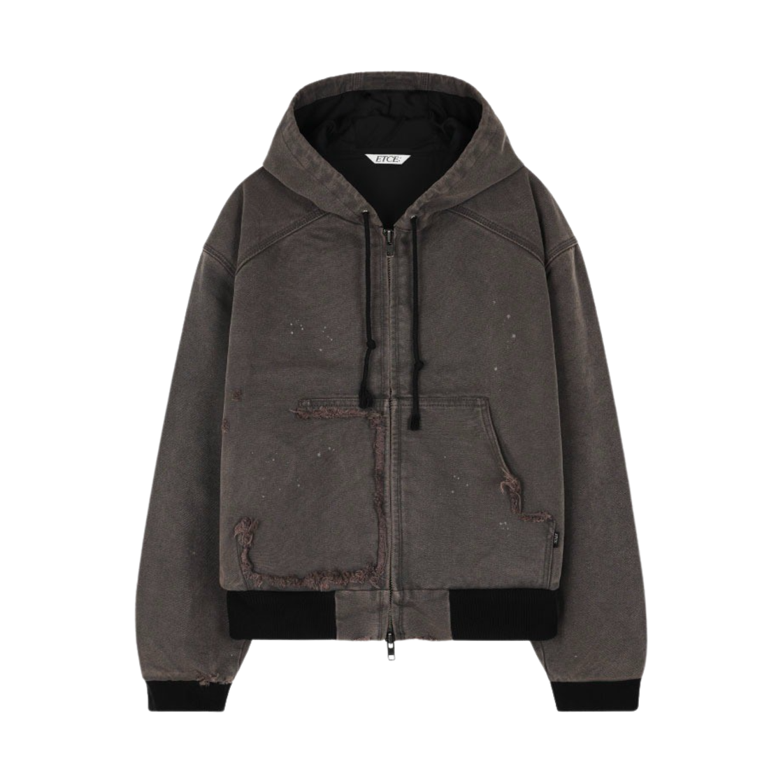 [트리플적립] 이티씨이 빈티지 워크 후드 자켓 브라운([트리플적립] ETCE Vintage Work Hood Jacket Brown)