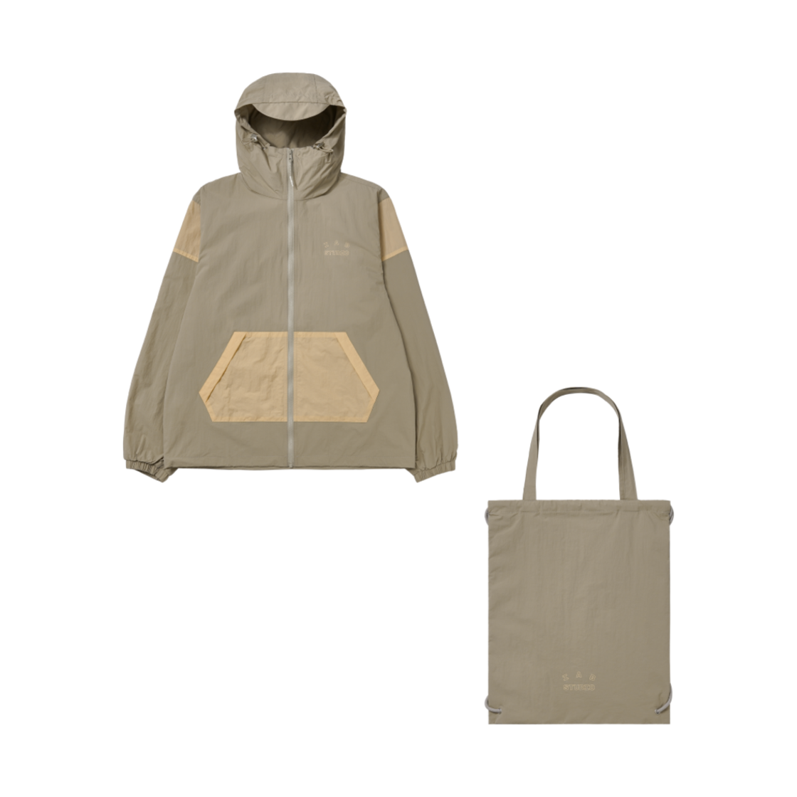 아이앱 스튜디오 윈드 자켓 팩 샌드 베이지(IAB Studio Wind Jacket Pack Sand Beige)