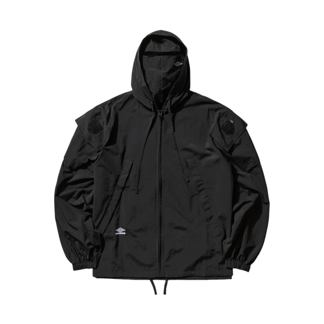UBMW0228FA155-BLK0001 Umbro x Slam Jam Tactical Windbreaker Black