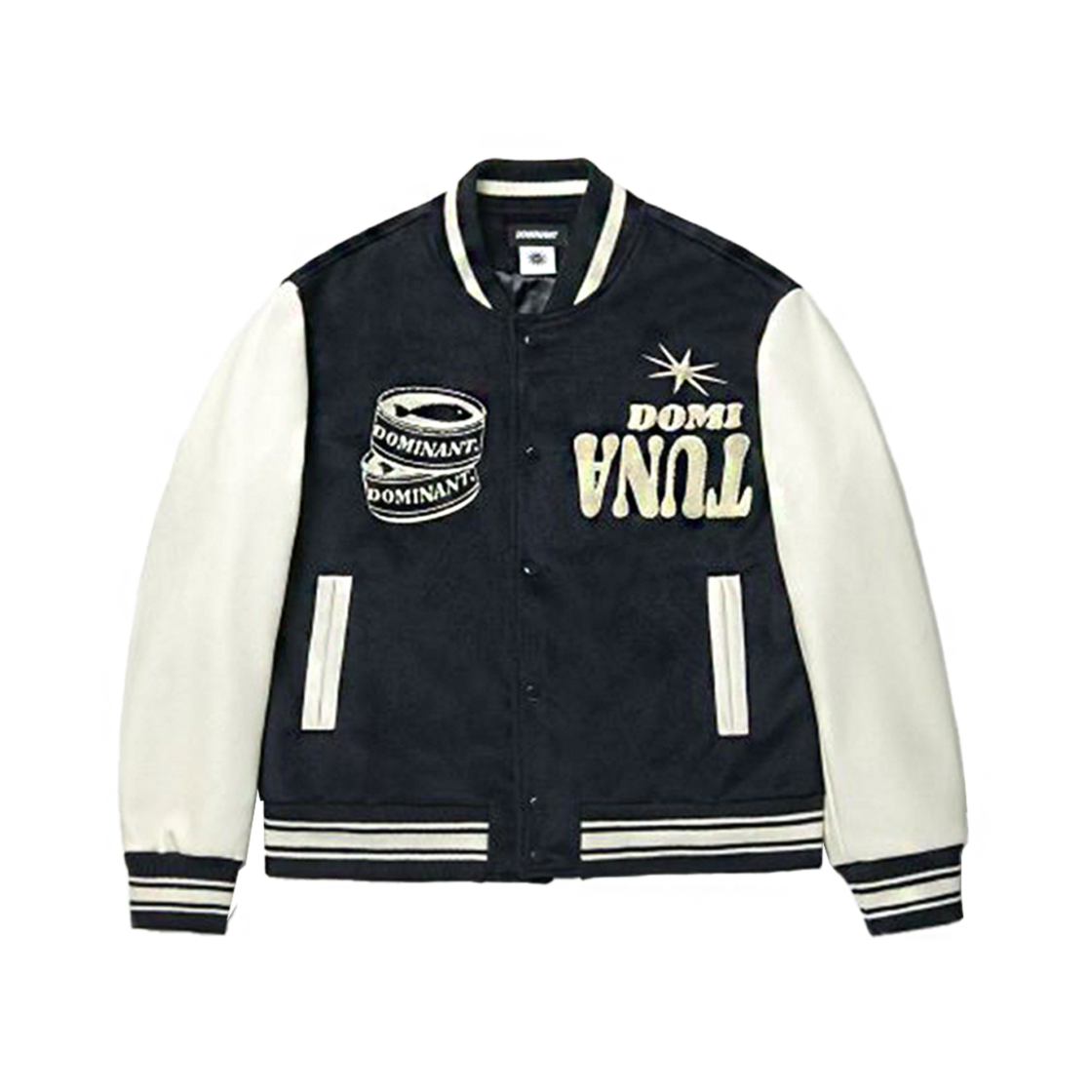도미넌트 튜나 바시티 자켓(Dominant Tuna Varsity Jacket)