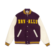 Human Made Varsity Jacket Purple