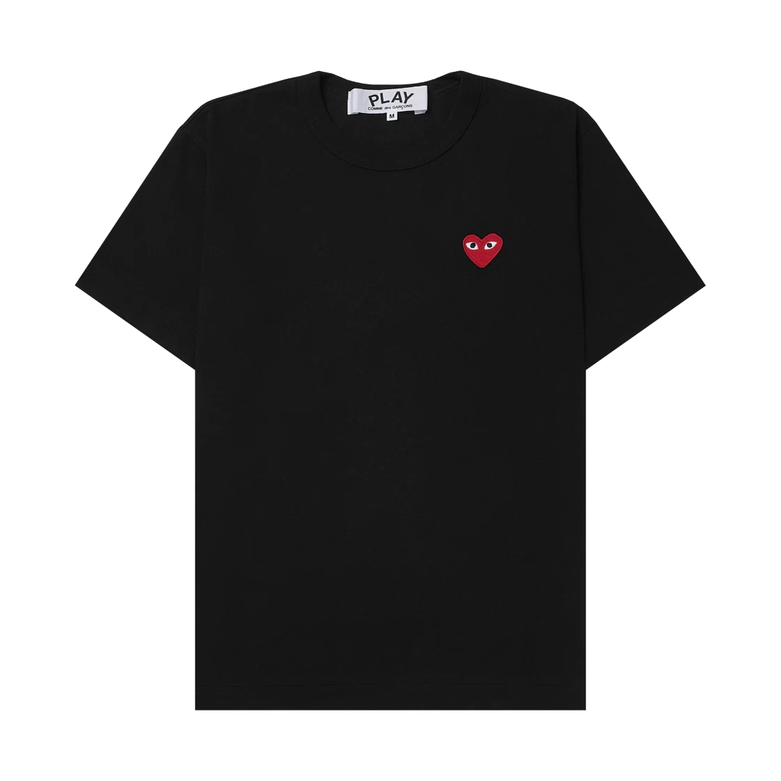Play Comme des Garcons Play Comme des Garcons Red Heart T-Shirt Black · XXS