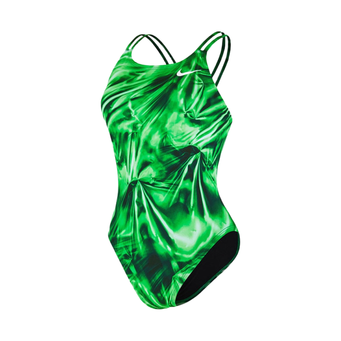 NESSD002-313 (W) Nike Swim Solar Rise Spiderback Court Green
