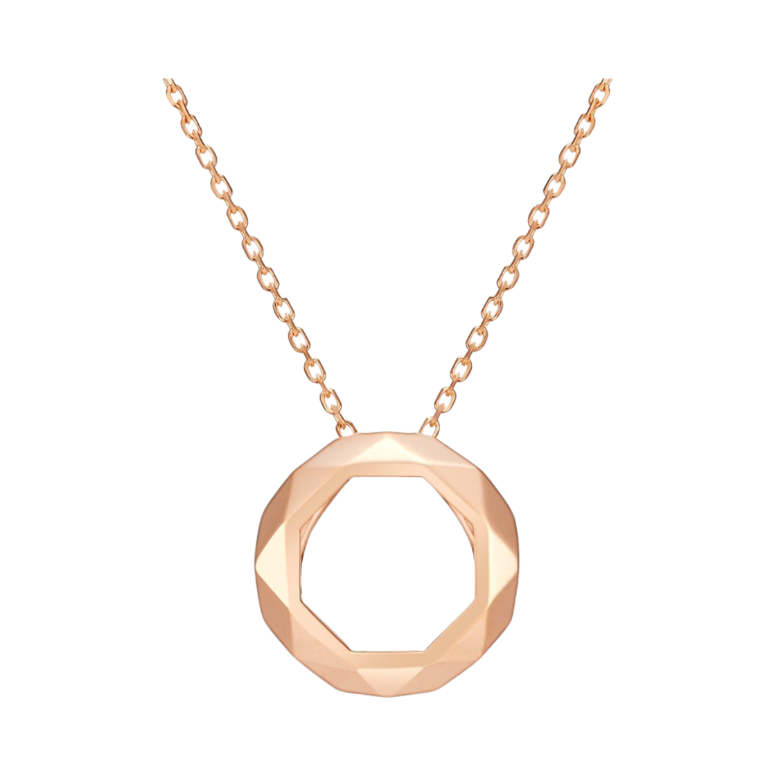 미꼬 쿠잉 솔리드 네클리스 핑크 골드(Miko Cooing Solid Necklace Pink Gold)