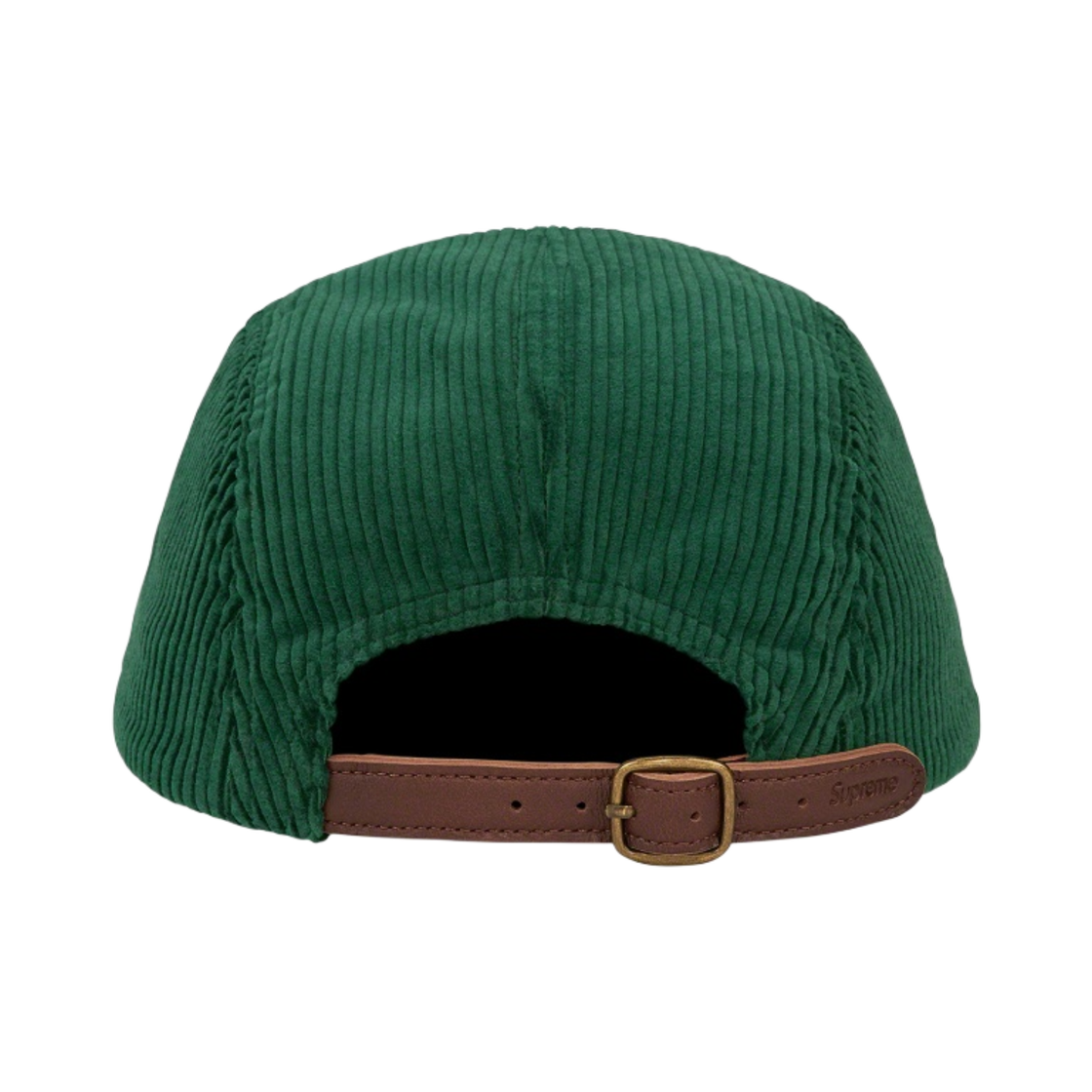 - Supreme Corduroy Camp Cap Green - 22FW - #2
