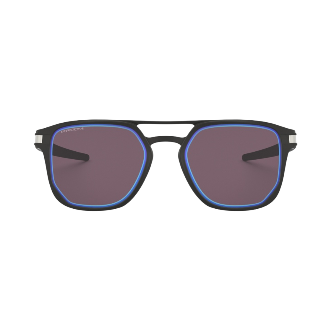 오클리 래치 매트 블랙 프레임 알파 프리즘 그레이 렌즈 레귤러 핏(Oakley Latch Matte Black Frame Alpha Prizm Grey Lenses Regular Fit) - 2