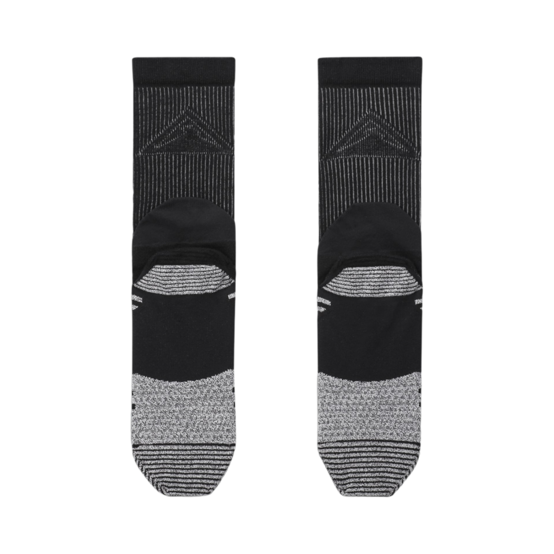 나이키 드라이핏 트레일 러닝 크루 삭스 블랙 앤트러사이트(Nike Dri-Fit Trail Running Crew Socks Black Anthracite) - 2