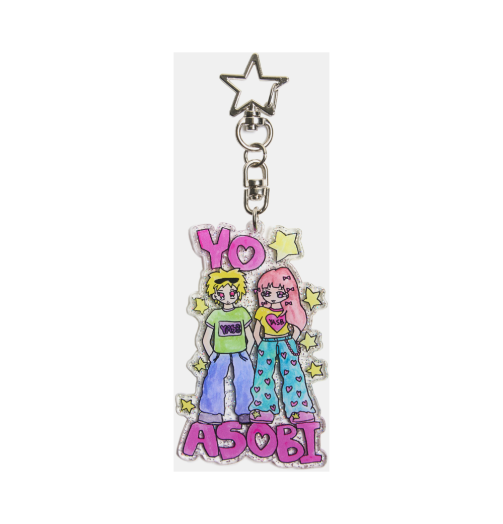 요아소비 아크릴 키링(YOASOBI x HEIGHTS YO☆SOBI Acryl Keyring)