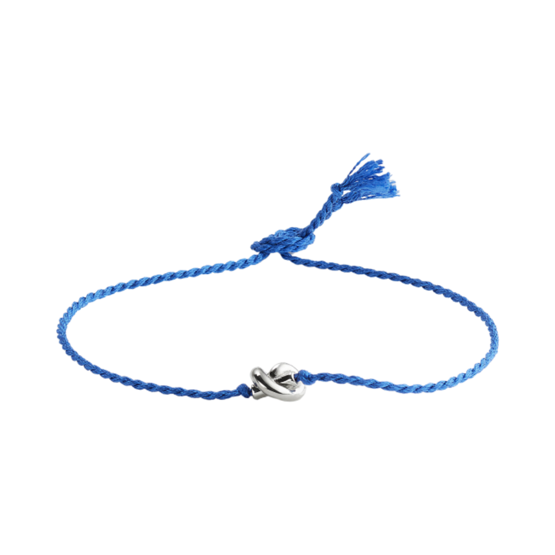 보테가 베네타 프렌드쉽 실크 브레이슬릿 실버 스퀼(Bottega Veneta Friendship Silk Bracelet Silver Squill)