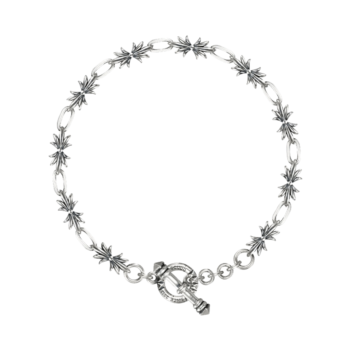 스쿠도 베이트리 볼드 브레이슬릿 스퀘어 체인(Scudo Bay Tree Bold Bracelet Square Chain)