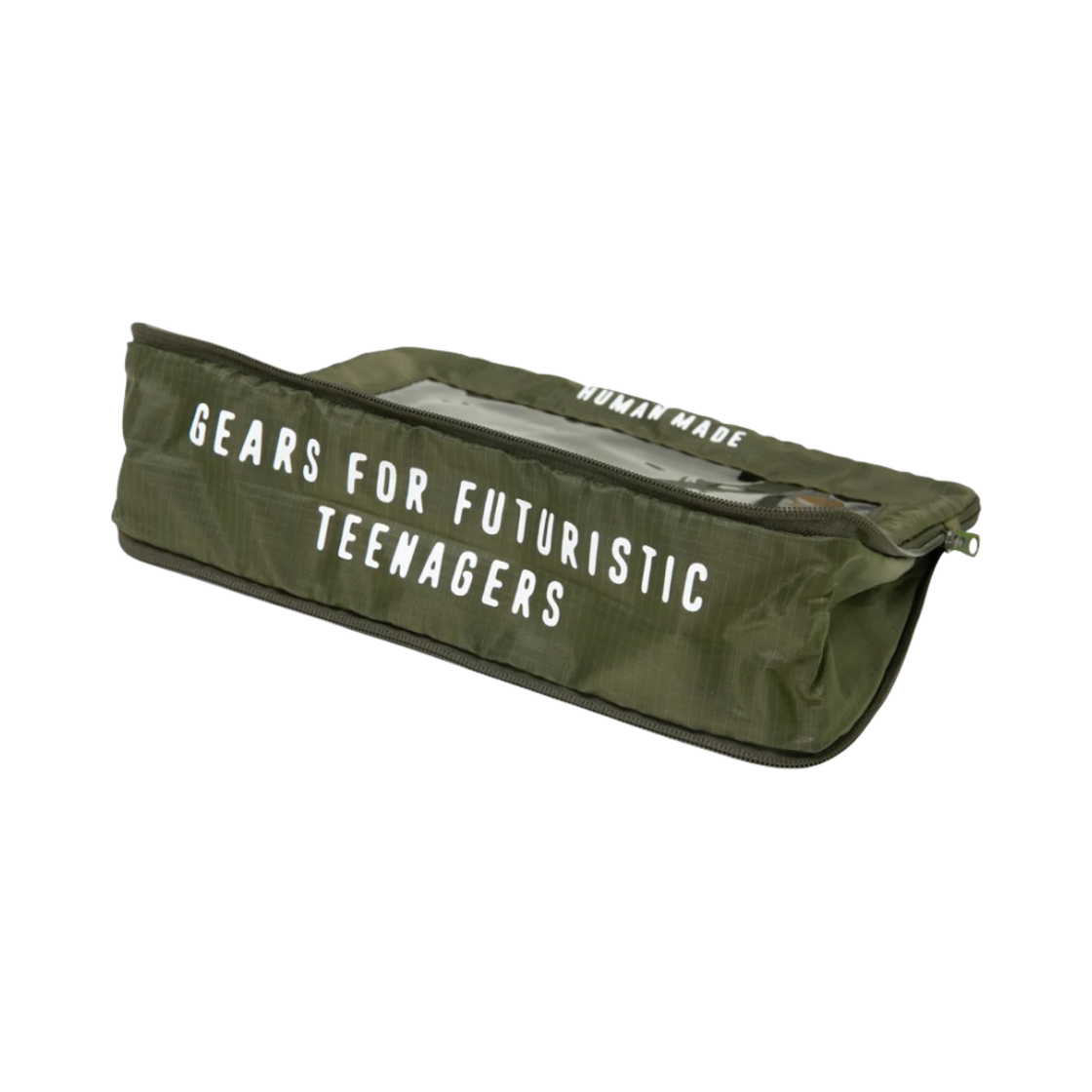 휴먼 메이드 트래블 케이스 라지 올리브 드랩(Human Made Travel Case Large Olive Drab) - 3