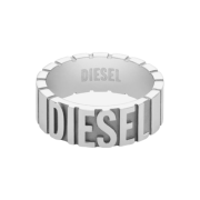 Diesel Dx1390 Stainless Steel Band Ring Silver