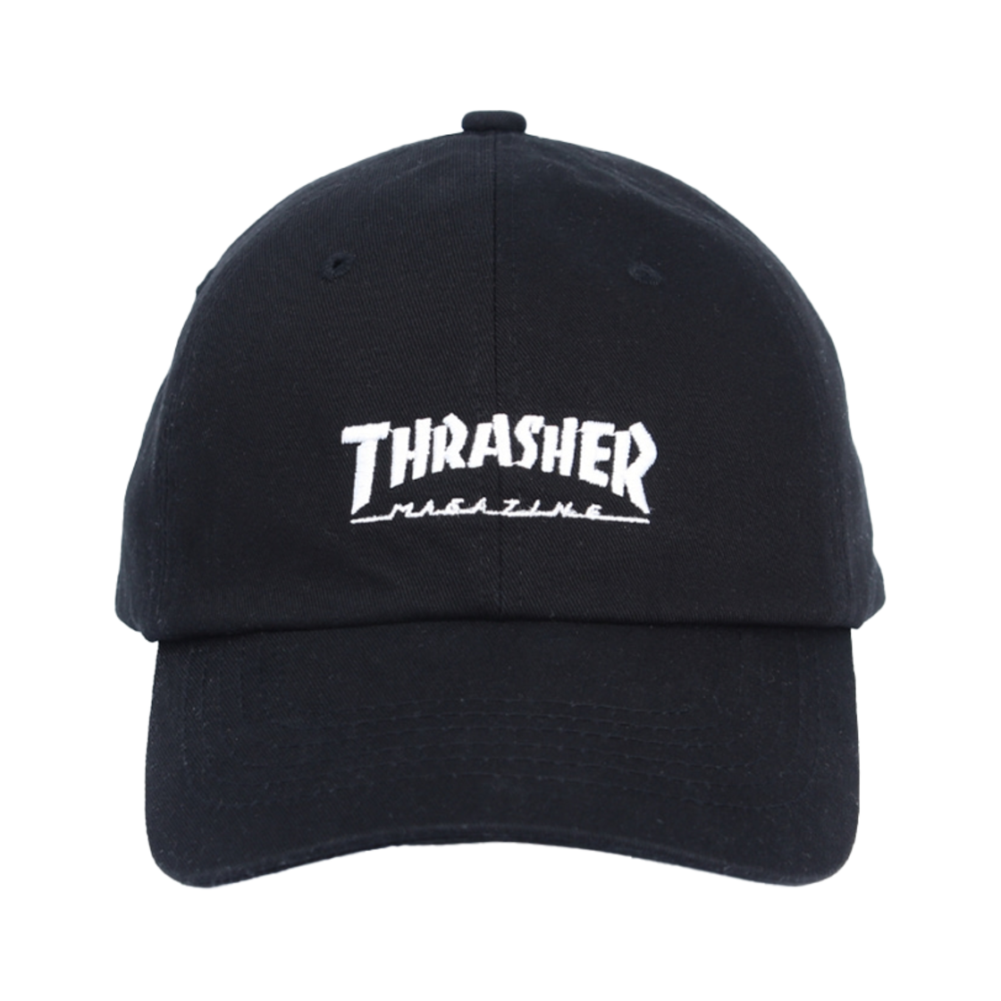 트레셔 매거진 코튼 볼캡 블랙(THRASHER Magazine Cotton Ball Cap Black)