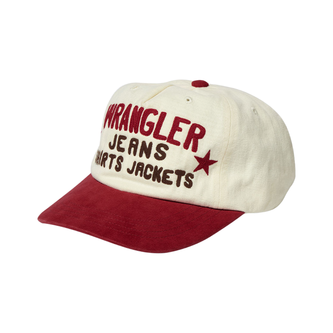 랭글러 스타 오리지널 레터링 캡 레드(Wrangler Star Original Lettering Cap Red)