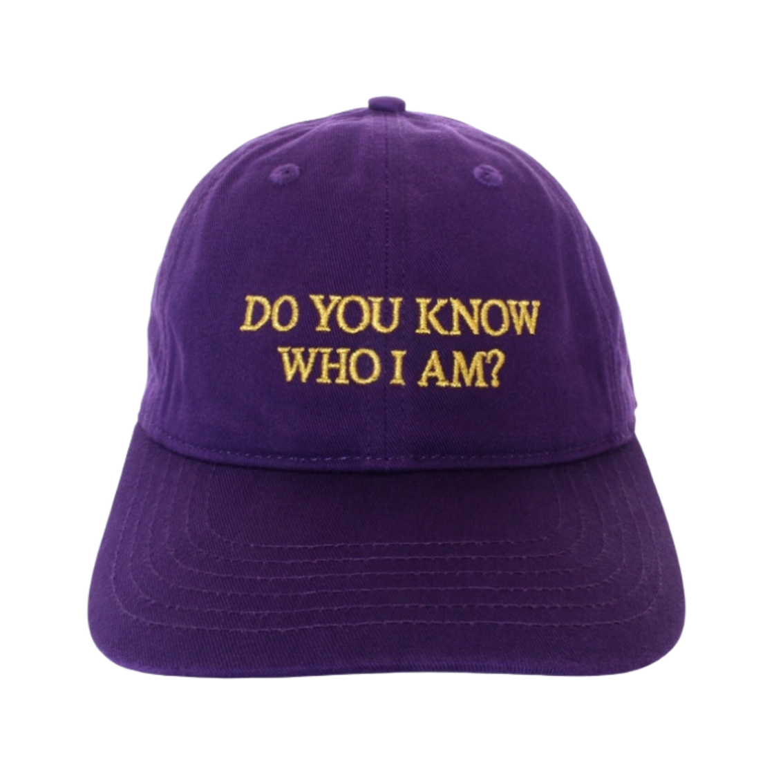 - IDEA Do You Know Who I Am? Hat Purple