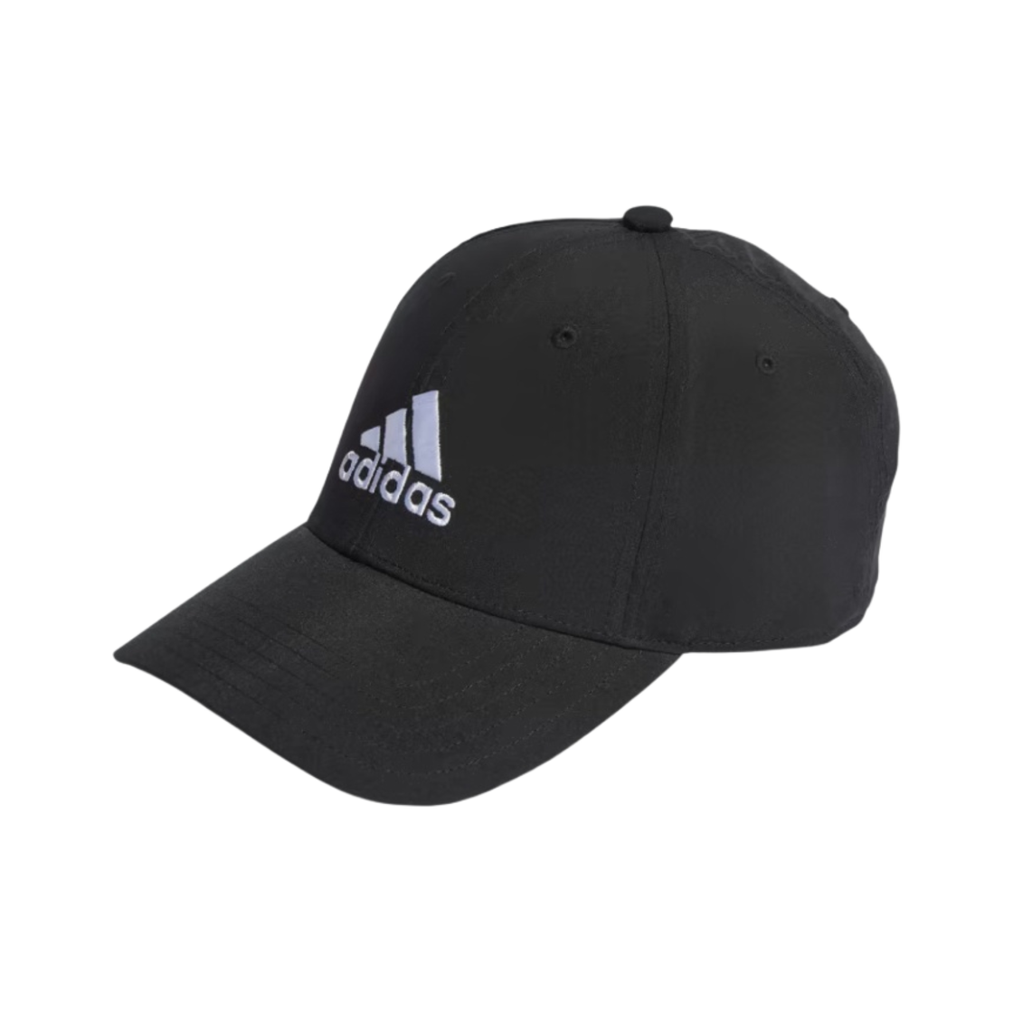 아디다스 자수 로고 라이트웨이트 베이스볼 캡 블랙 화이트(Adidas Embroidered Logo Lightweight Baseball Cap Black White) - 1