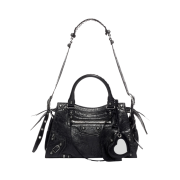 Balenciaga Neo Cagole City Small Handbag Black