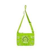 Supreme Bandana Tarp Side Bag Bright Green - 21SS