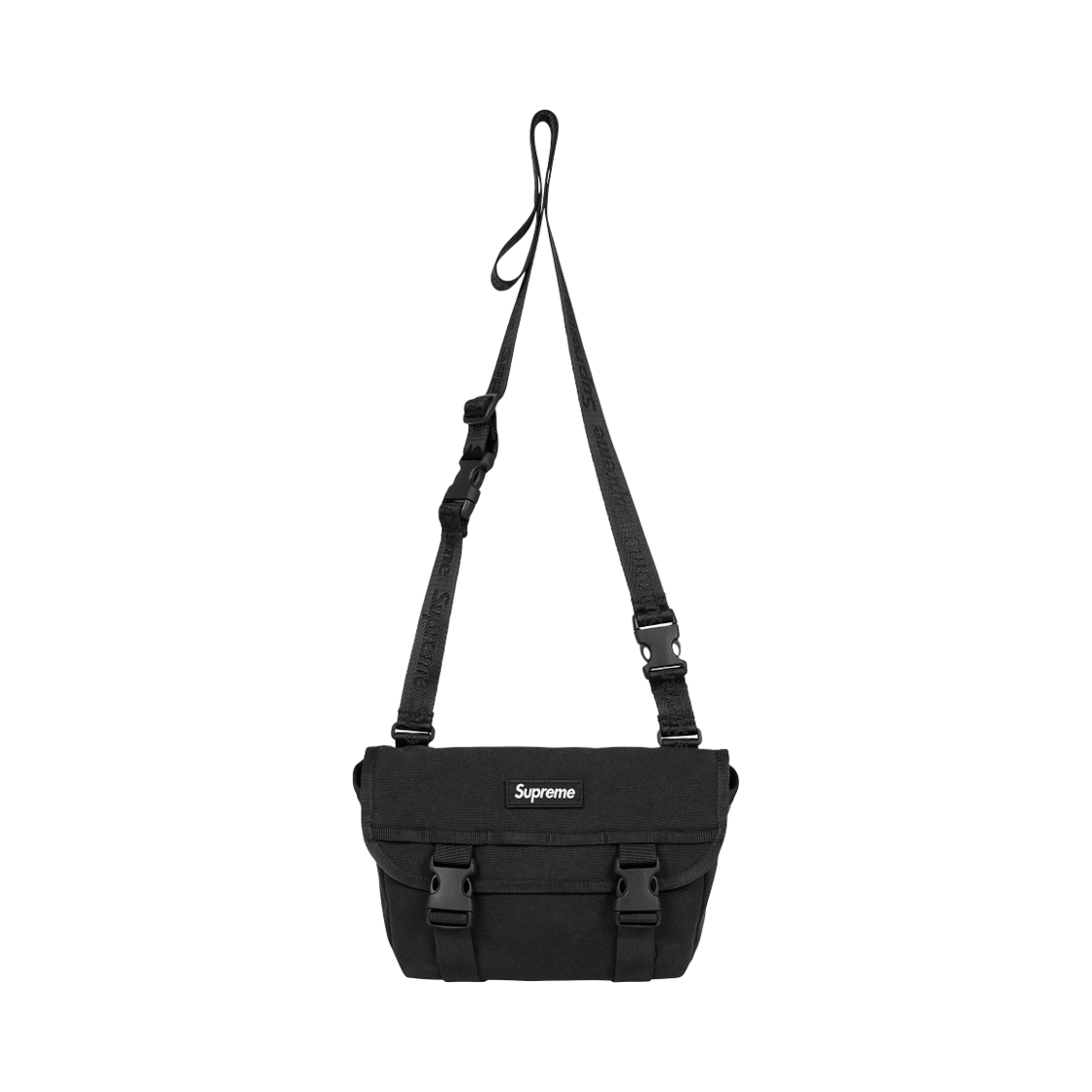 슈프림 미니 메신저 백 블랙 - 25SS(Supreme Mini Messenger Bag Black - 25SS)