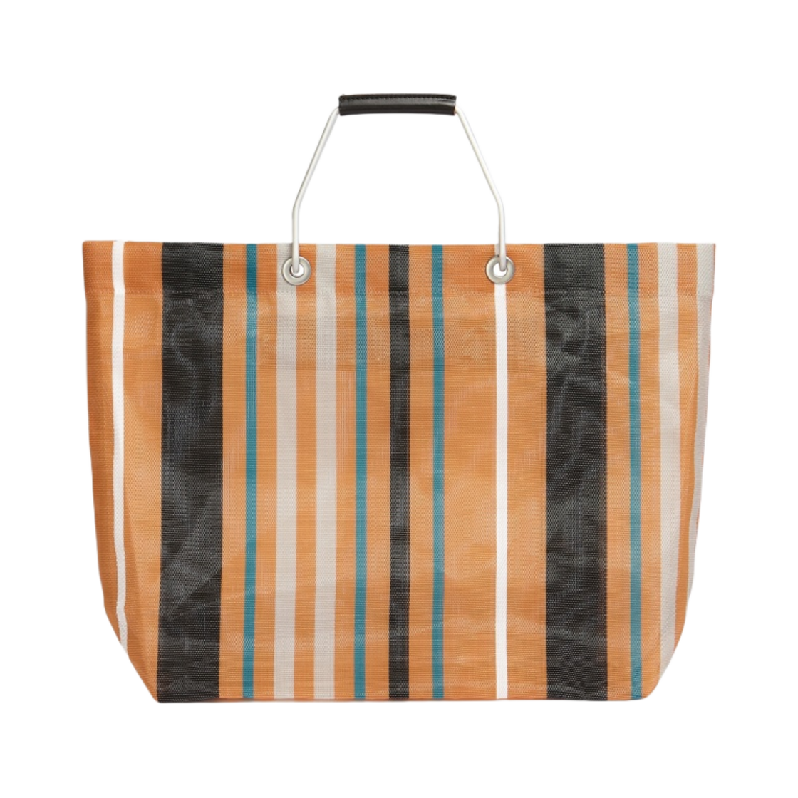 마르니 마켓 스트라이프 백 비터 오렌지(Marni Market Stripe Bag Bitter Orange) - 3