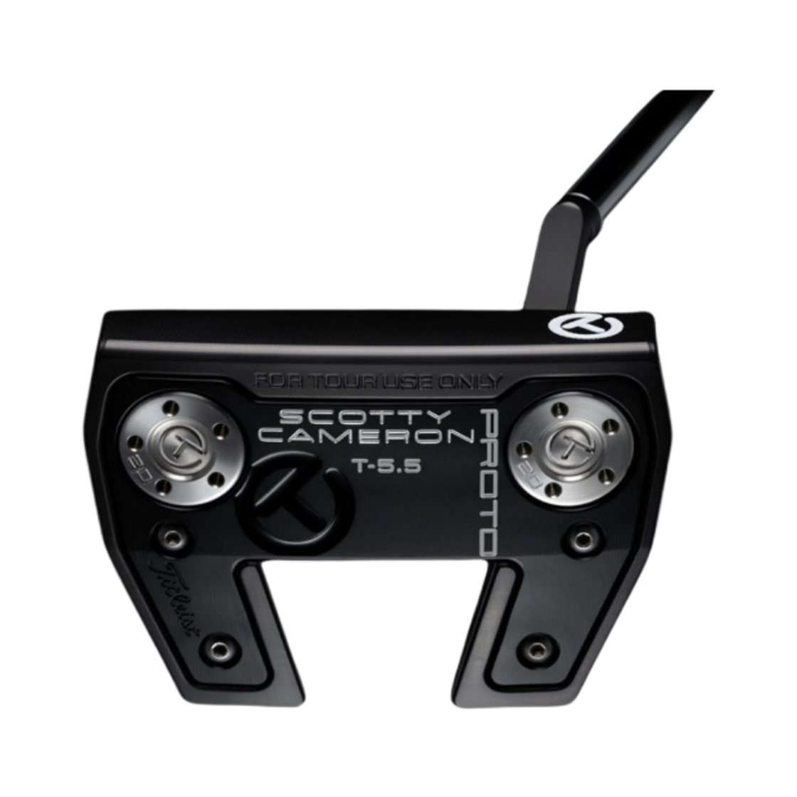 타이틀리스트 스카티 카메론 써클티 팬텀 X T 5.5 투어 블랙 프로토타입 카본 러시 써클티 헤드커버 뉴 텍스처드 피스톨리로 플러스 그립 퍼터 34인치 실버(Titleist Scotty Cameron Circle T Phantom X T 5.5 Tour Black Prototype Carbon Rush Circle T Headcover New Textured Pistolero Plus Grip Putter 34-Inch Silver) - 2