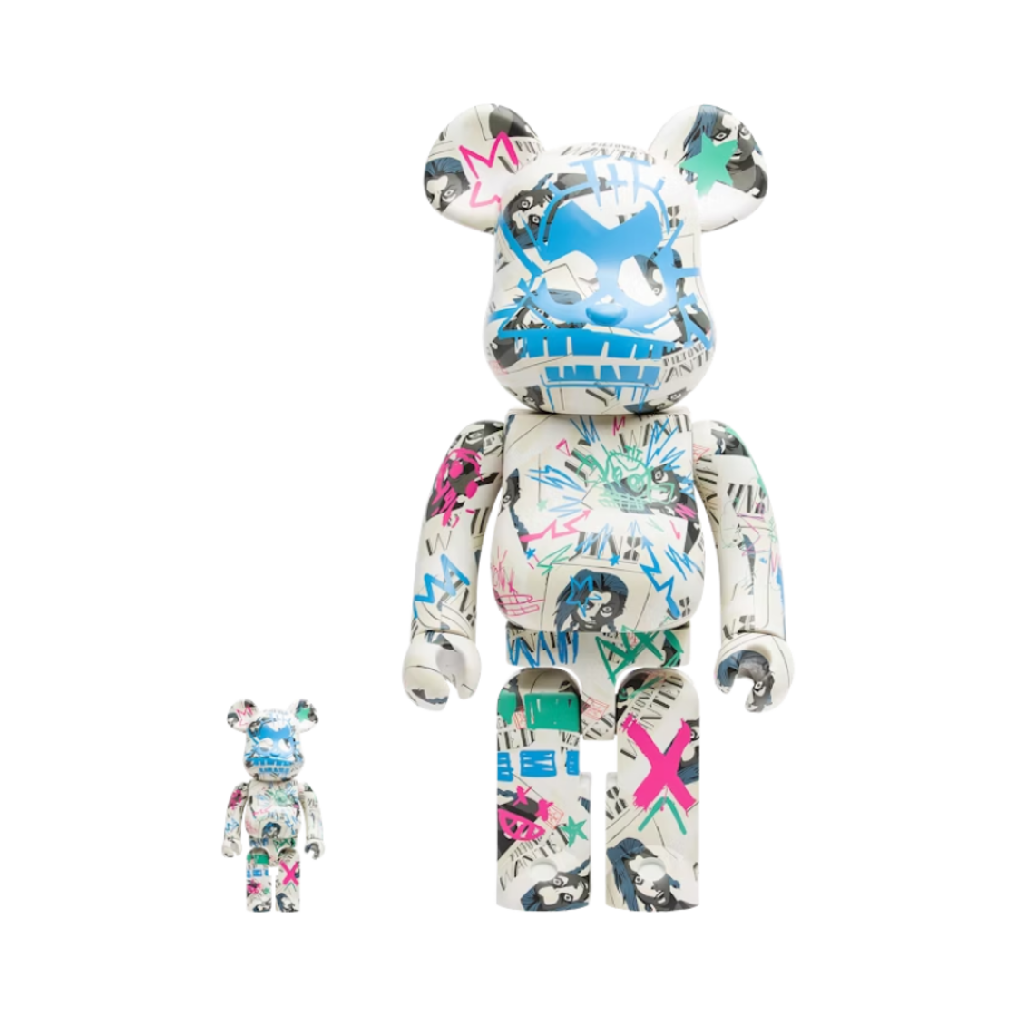 베어브릭 아케인 징크스 현상수배 포스터 100% & 400% 세트(Bearbrick Arcane Jinx Wanted Poster 100% & 400% Set)