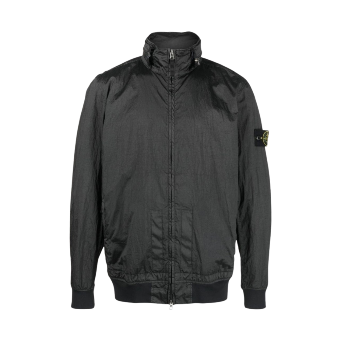 스톤 아일랜드 41920 나일론 메탈 와트로-TC 에코닐 재생 나일론 스틸 그레이 - 23SS(Stone Island 41920 Nylon Metal Watro-TC in Econyl Regenerated Nylon Steel Gray - 23SS) - 1