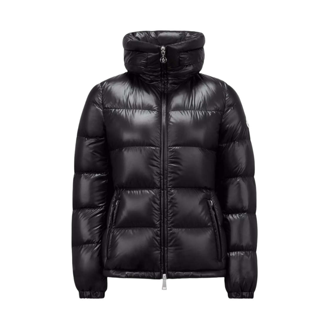 (W) 몽클레르 두에로 쇼트 다운 자켓 블랙 - 24FW