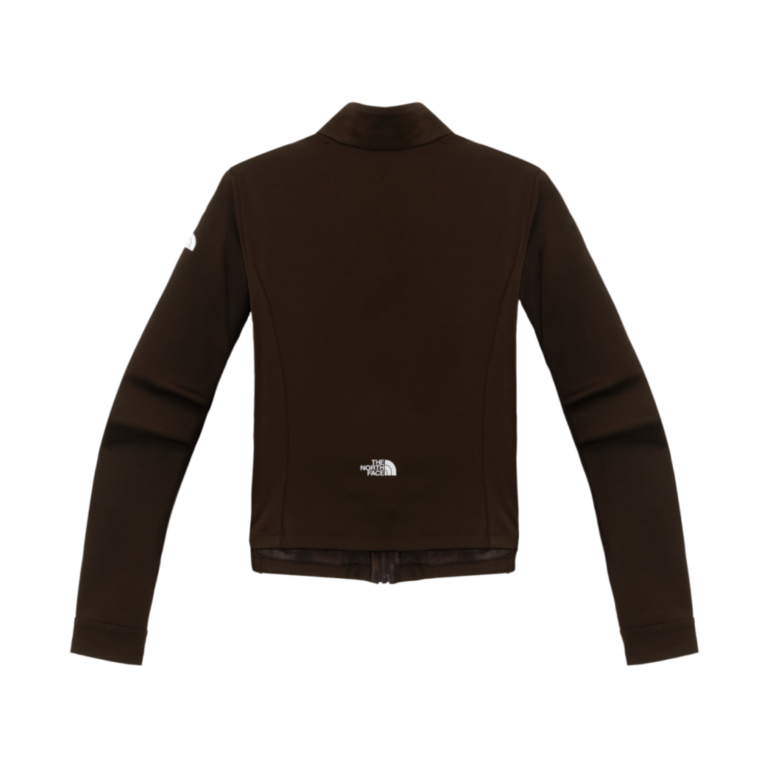 (W) 노스페이스 컴피 트레이닝 집 업 다크 브라운((W) The North Face Comfy Training Zip Up Dark Brown) - 2