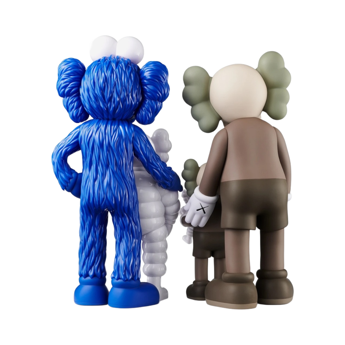 카우스 패밀리 바이닐 피규어 브라운 블루 화이트 | Kaws | KREAM