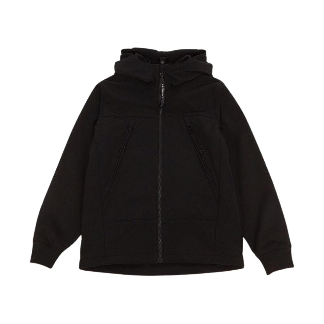 15CKOW001B006097A999 (Kids) C.P. Company U16 Shell-R Goggle Jacket Black - 23FW