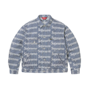 Supreme Denim Chore Trucker Jacket Stripe - 24SS