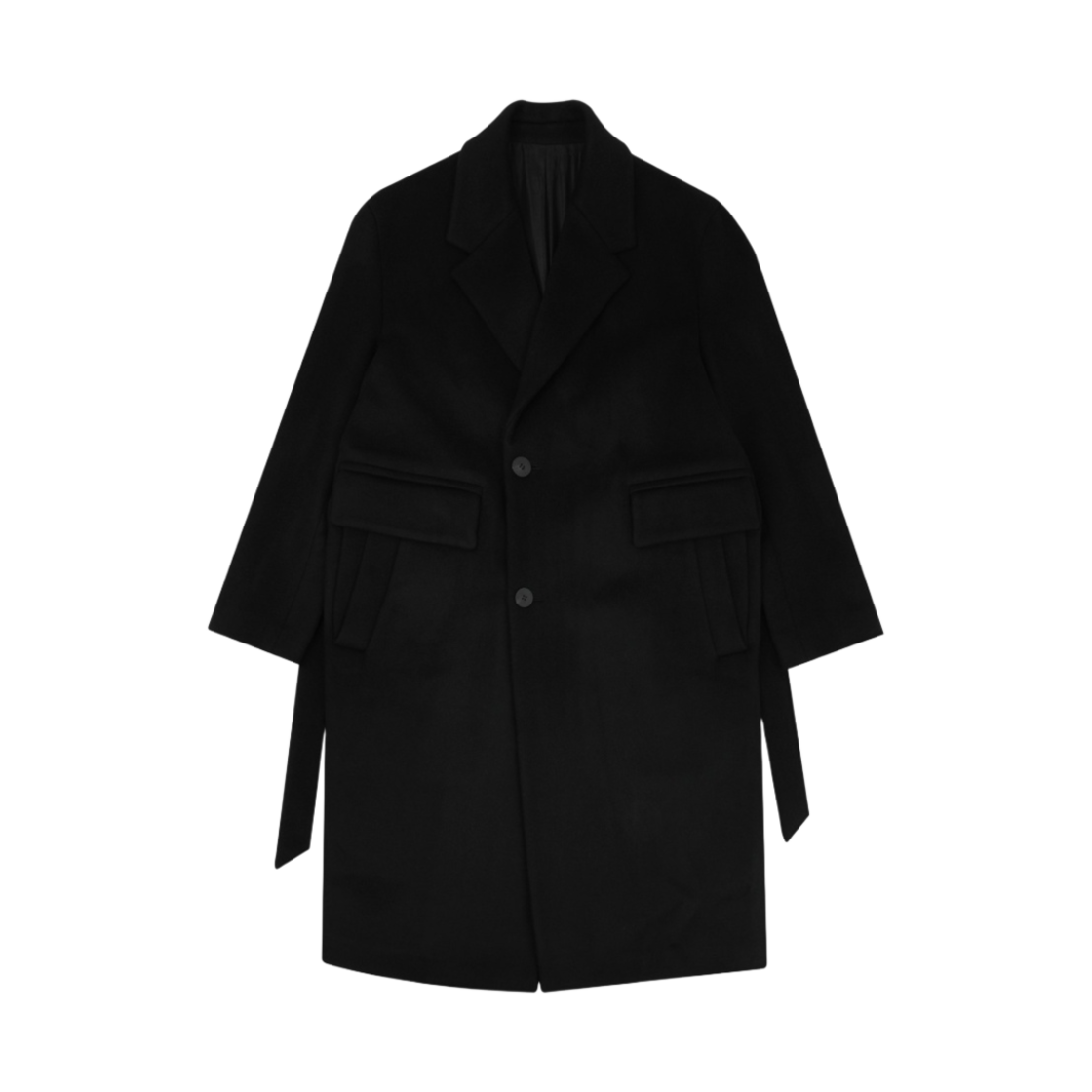 우영미 로브 코트 블랙(Wooyoungmi Robe Coat Black)