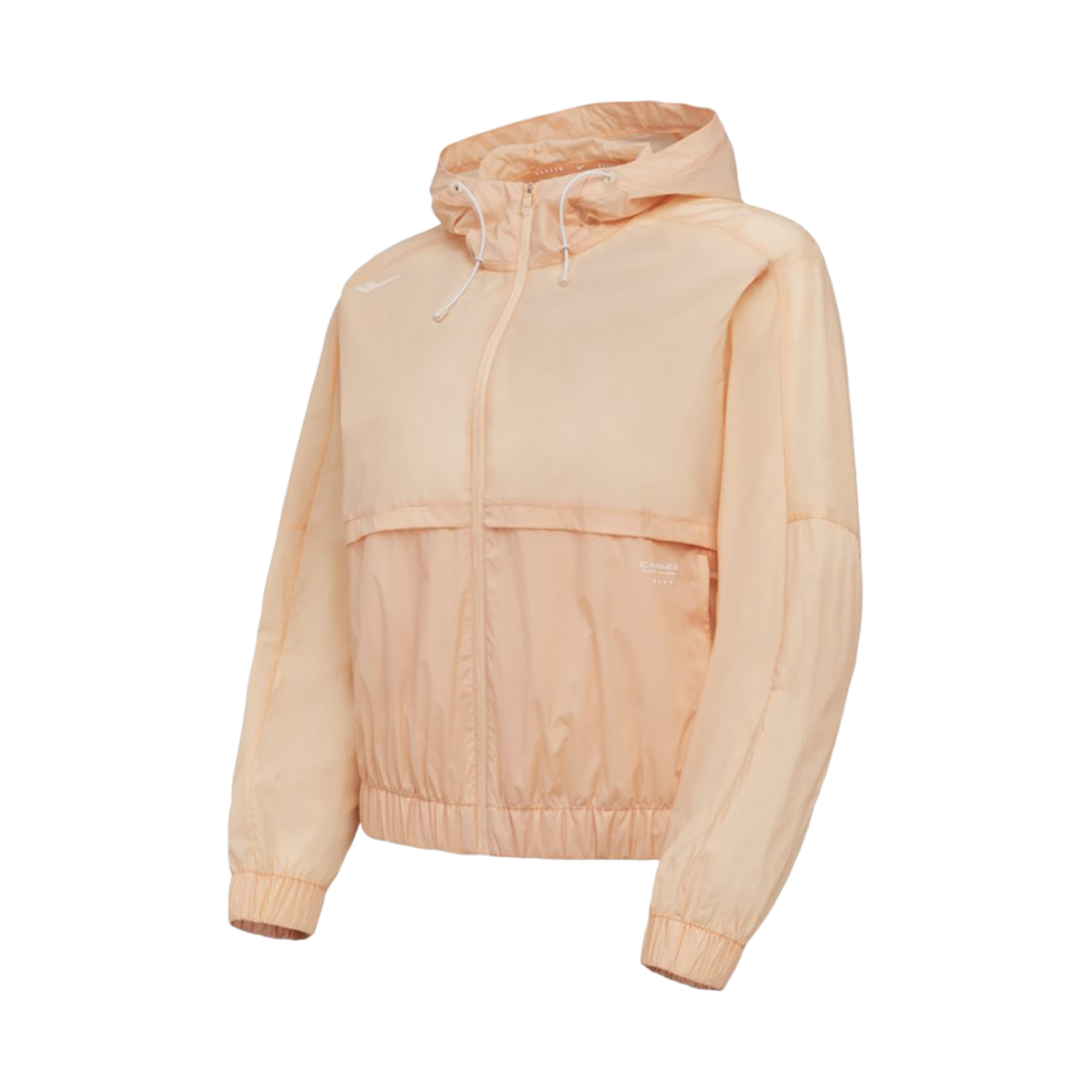 PR3WJ24M312 PRO-SPECS Hooded Breathable Running Jacket Ice Peach