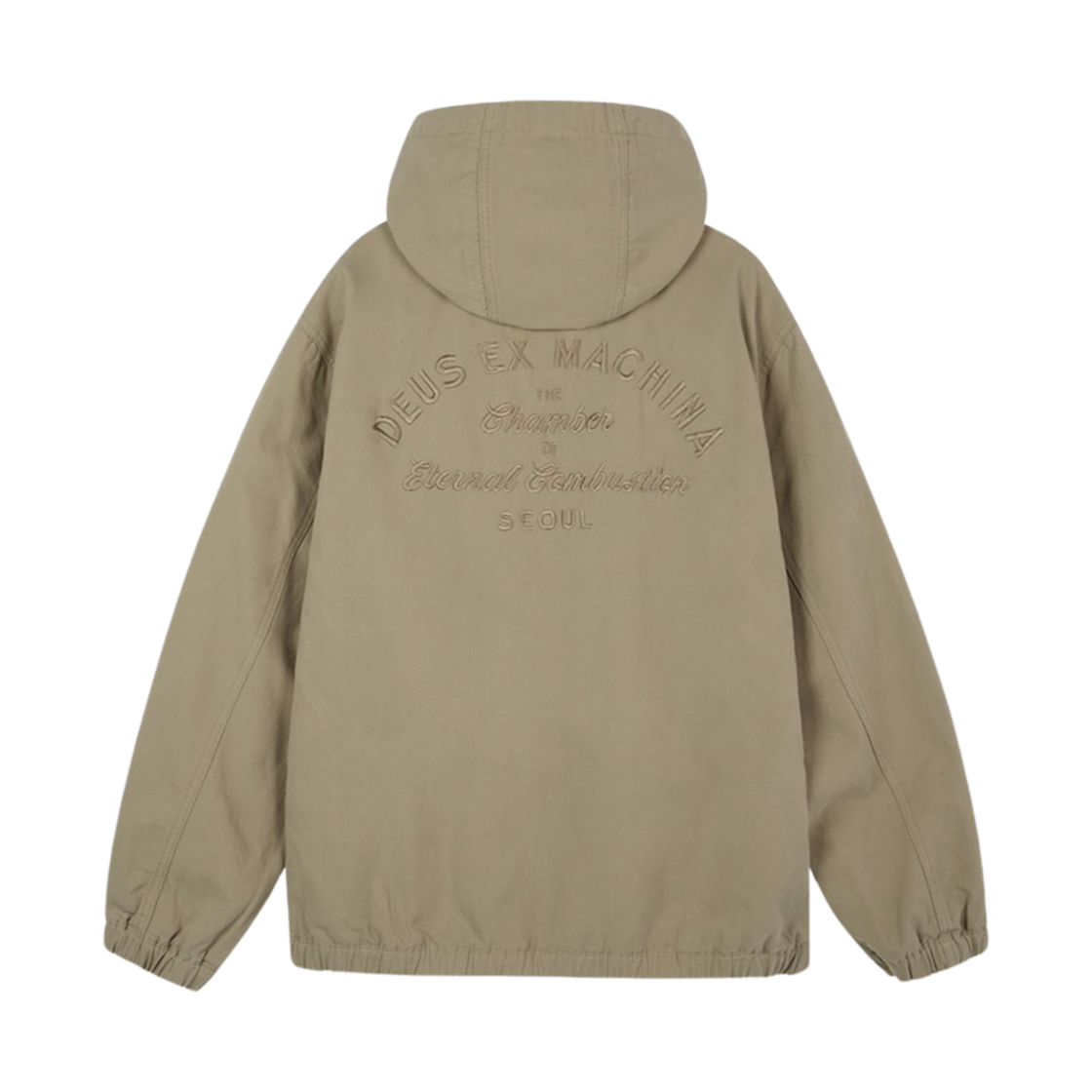 데우스 엑스 마키나 스크립트 어드레스 카펜터 후드 자켓 카키(Deus Ex Machina Script Address Carpenter Hoodie Jacket Khaki) - 2