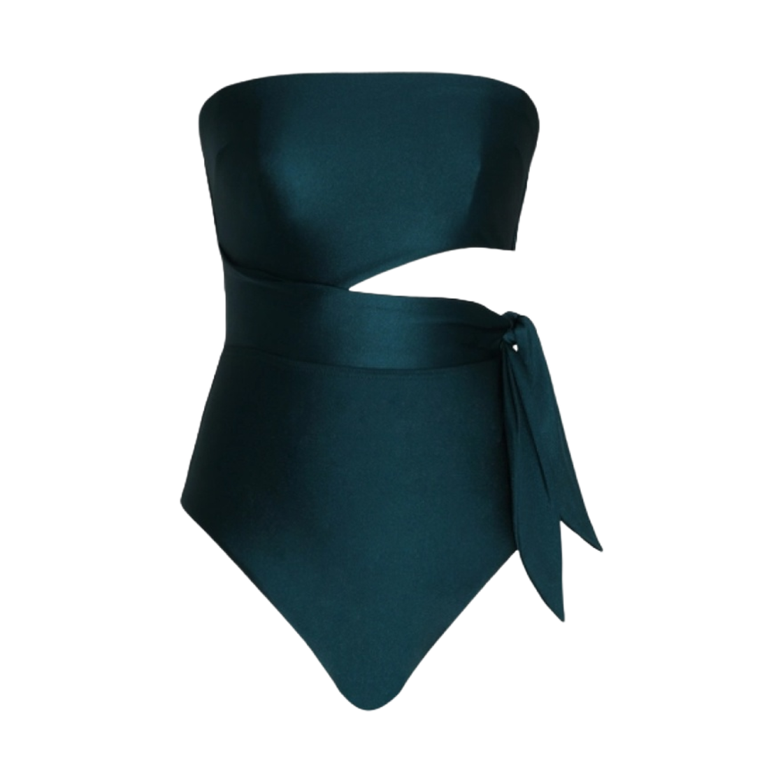 (W) 짐머만 세퍼레이트 스카프 타이 원피스 스윔수트 틸((W) Zimmermann Separates Scarf Tie One-Piece Swimsuit Teal) - 1