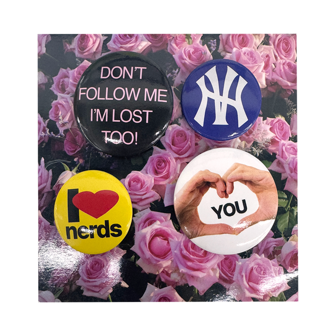 IK2FSMAB64CMX ISTKUNST Hmf Pin Button Set Mix