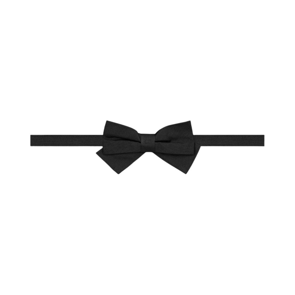 (W) 디올 바우 타이 블랙 실크