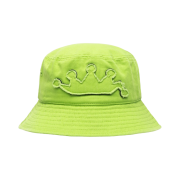 Stussy Crown Applique Bucket Hat Lime