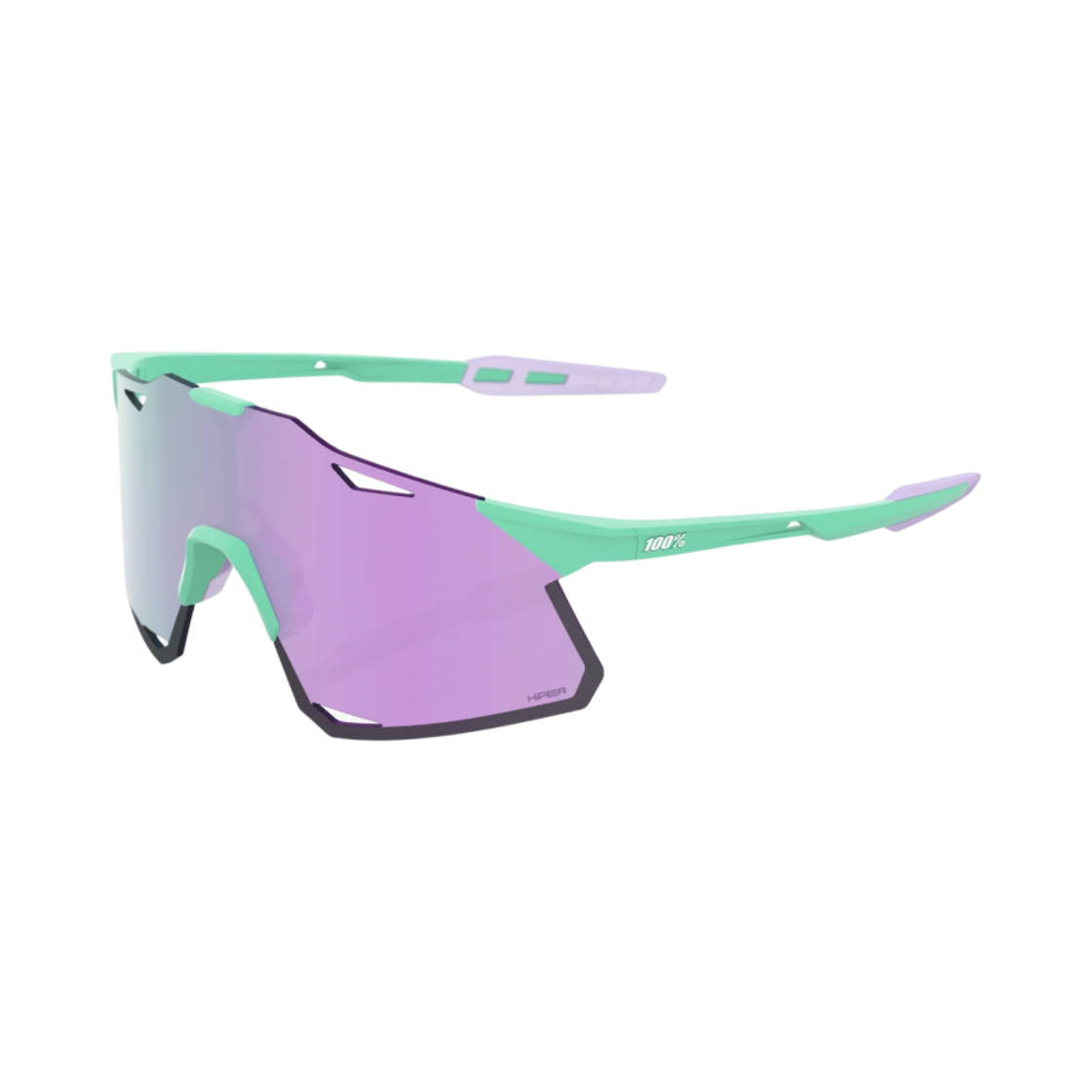 100퍼센트 하이퍼크래프트 소프트 택트 민트 하이퍼 라벤더 미러 렌즈(100% Hypercraft Soft Tact Mint Hiper Lavender Mirror Lens) - 2