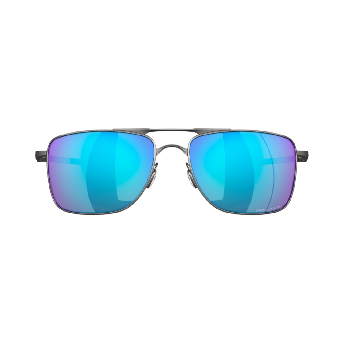 오클리 게이지 8 매트 건메탈 프레임 프리즘 사파이어 폴러라이즈드 렌즈 레귤러 핏(Oakley Gauge 8 Matte Gunmetal Frame Prizm Sapphire Polarized Lenses Regular Fit) - 2
